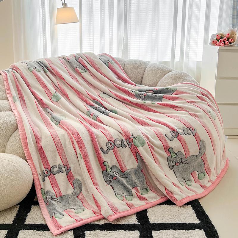 Мягкое пушистое одеяло, фланелевое одеяло с принтом, плед, домашнее полотенце для дивана, дорожные одеяла, милые подарки, манта (Нет наволочки)