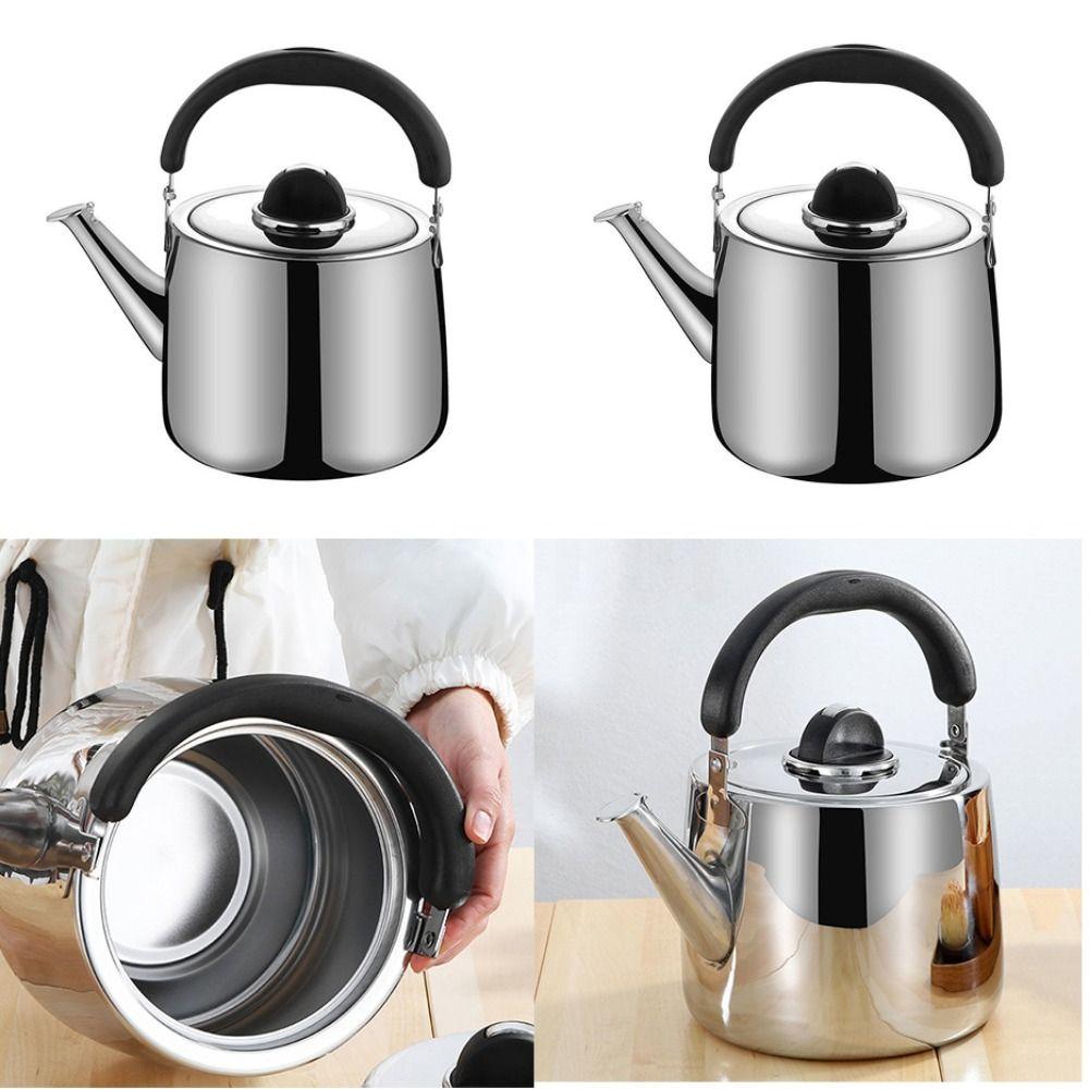 Чайник со свистком 2 л/3 л/4 л, чайник из нержавеющей стали 304, бытовой кофейник, кухонные аксессуары