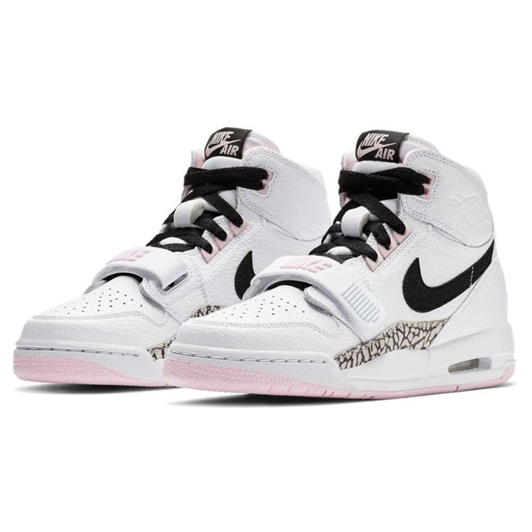 Jordan Legacy 312 Белый Черный Розовый Пена GS AT4040-106