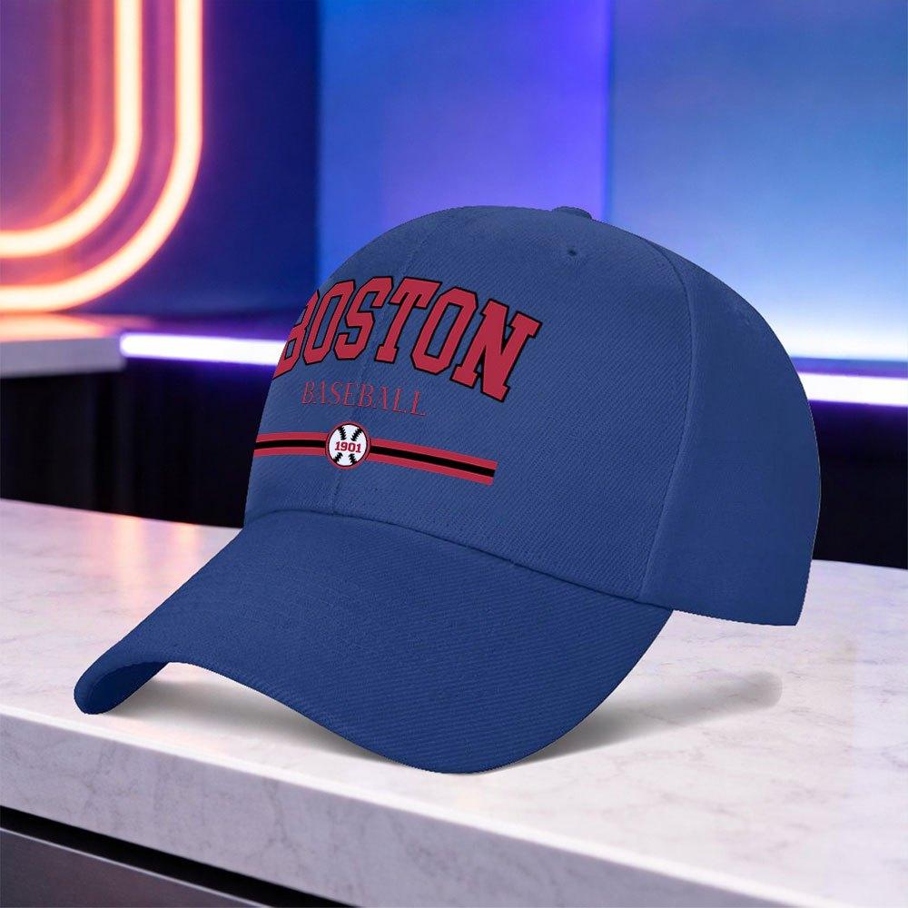 Boston Baseball Cap for Unisex Women Lightweight Unisex Maoqing Cap for Outdoor Sports Weddings Parties Festivals