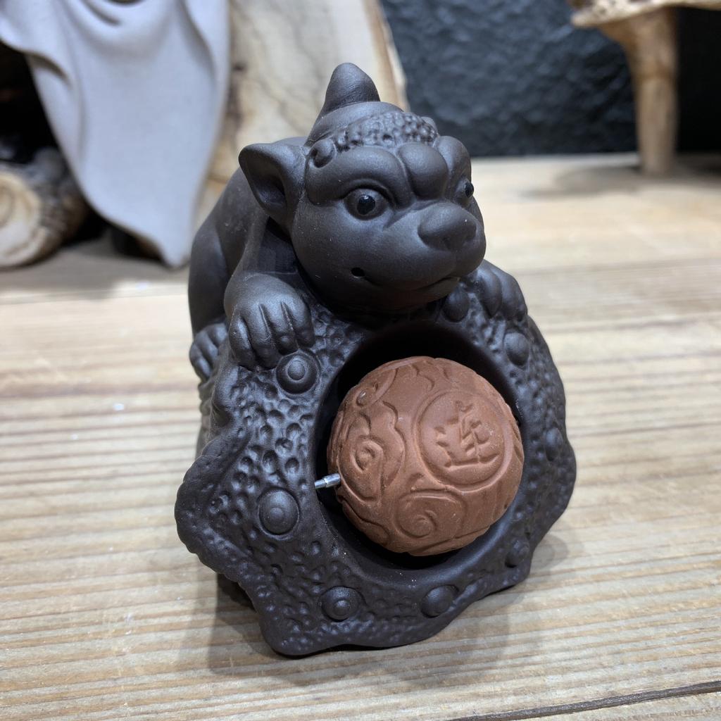 1 шт. Чайное сокровище Фиолетовый песок Чай Игра с Pixiu Золотая жаба Чай Домашнее животное Украшение ручной работы Привлечение богатства