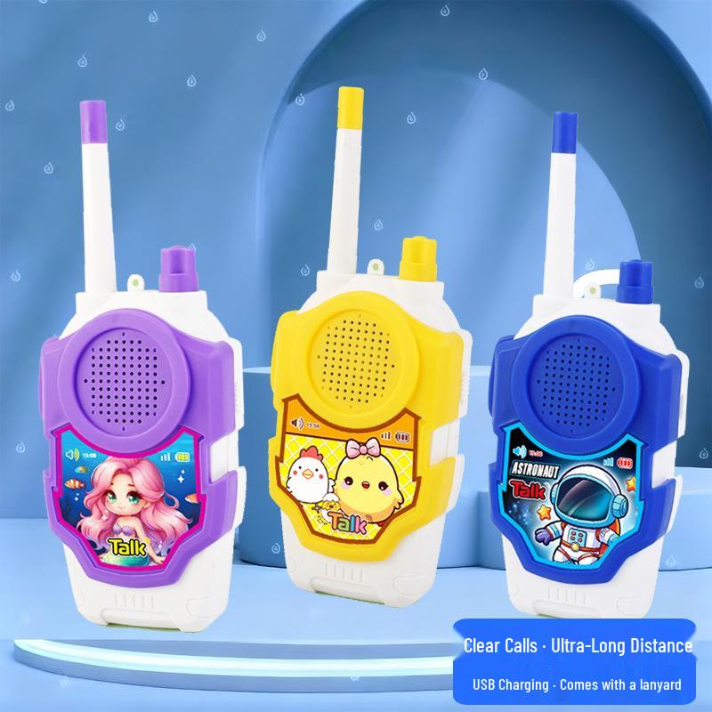 Детская беспроводная рация: Интерактивная игрушка-рация для родителей и детей