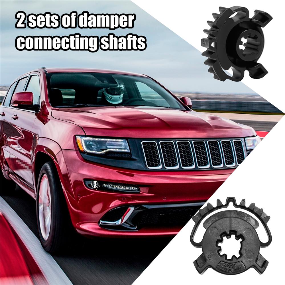 2×Шестерня привода заслонки смешивания воздуха HVAC A/C для 11-18 Jeep Grand Cherokee 68214880AA