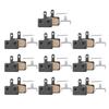 10Pair Bicycles Bike Disc Brake Pads Replacement Resin Bicycles Disc Brake Pads for Cycling Mountain Road Bike Part