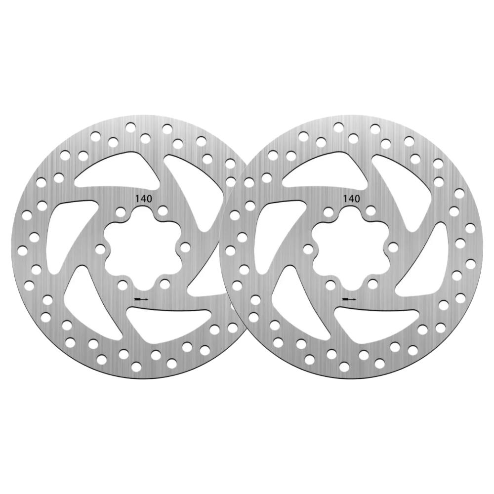 Front Rear Disc Brake Assembly for KuKirin A1 Electric Scooter Caliper 140mm Brake Disc Brake Pads Replacement Parts Accessories