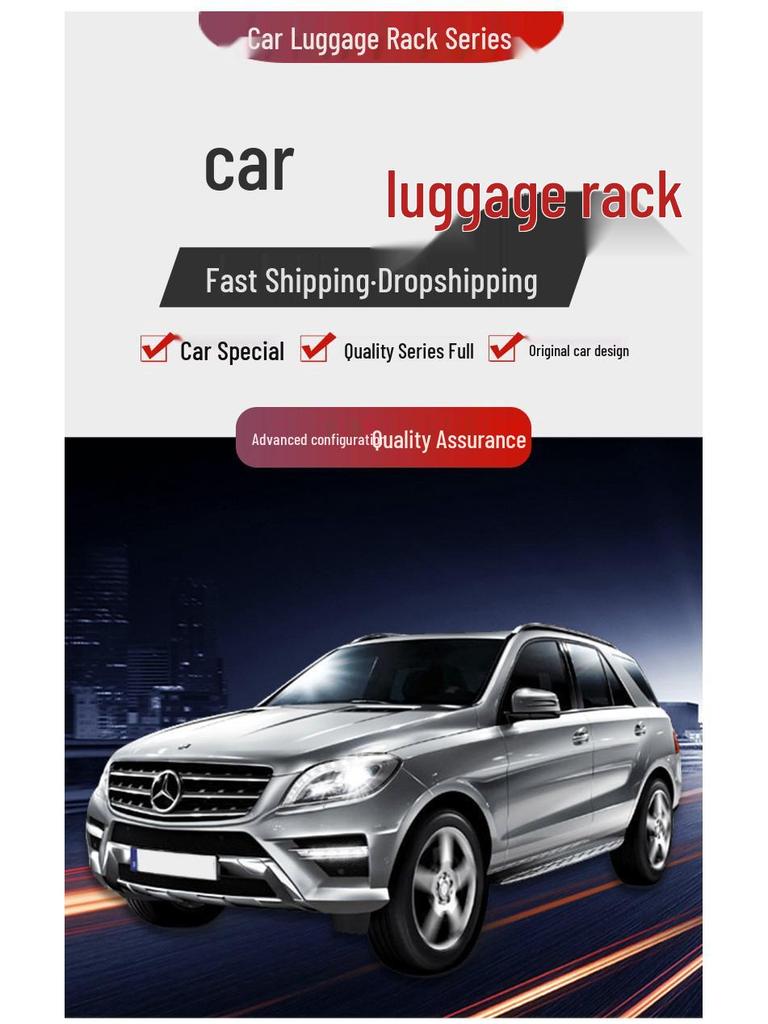 Багажник из алюминиевого сплава для Mitsubishi Outlander 17-модельного года: Серебристый/Черный, Без сверления, Винтовое крепление