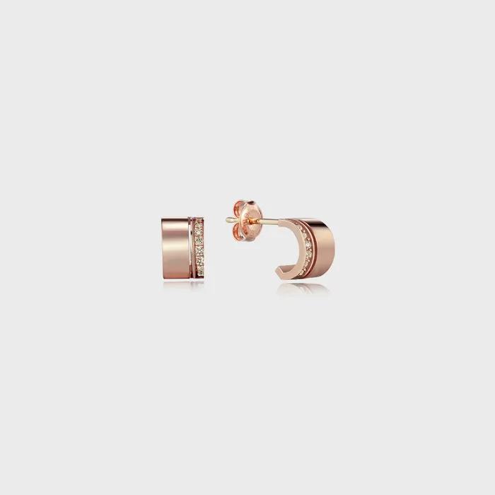 Dual DD 14K Gold Earrings JDRER3S574S