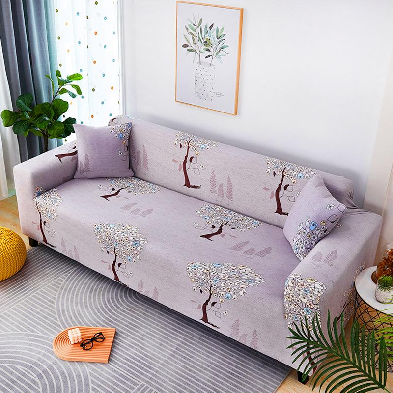 1/2/3/4-местные Чехлы L-образной формы в скандинавском стиле, эластичные чехлы для диванов с простой геометрией для гостиной, офиса, кабинета, дивана