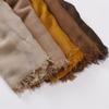 Lightweight Modal Rayon Tassel Scarf - Breathable Cotton Linen Blend