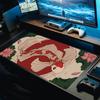 Large Carp Art Mouse Pad Large Gaming Accessory XXL Game Office Deskmats HD Non-Slip Computer Keyboard Mat Laptop Long Mousepad