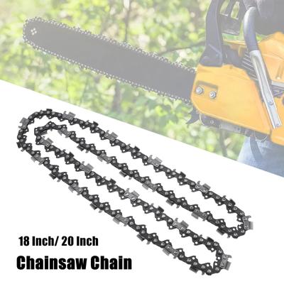 18-дюймовая 20-дюймовая цепь бензопилы 72 Drive 76 Drive Heavy Duty из углеродистой стали, подходит для Husqvarna / Dolmar / Jonsered