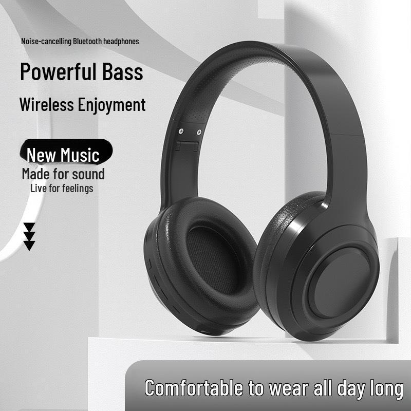 DR58 Bluetooth Headset: Head-mounted, Wireless, Noise-Cancelling, Ultra-long Battery Life, Mobile Compatible, Hot-seller