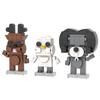MOOXI MOC Горячая Игра Ужасов 99 Ночей Фигурка Животное Олень Сова Коза Модель Конструктор Игрушка Для Ребенка Взрослого Кирпичик Подарок На День Рождения