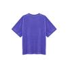 Nike Sportswear Logo Embroidered Crew Neck Short Sleeve T-Shirt Women Tops Blue DQ5946-430
