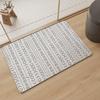 Марокканские быстросохнущие нескользящие коврики для ванной и двери