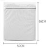 White Durable Large Washing Laundry Bag Mesh Organizer Net Dirty Bra Socks Underwear Shoe Storag Wash Machine Cover Clothes