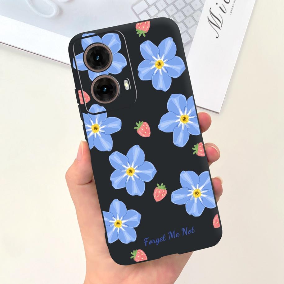 Для Motorola Moto G85 5G Чехол Милые Девочки-Астронавты Мягкий Силиконовый ТПУ Чехол для Телефона Для Moto G85 2024 Funda G 85 MotoG85 Матовый Чехол