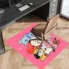BT21 characters Printed Absorbent Washable Carpet, Non-Slip Bathroom Mats, Kitchen Rugs, Yoga Mat,Living Room Entrance, Camping Picnic Rugs