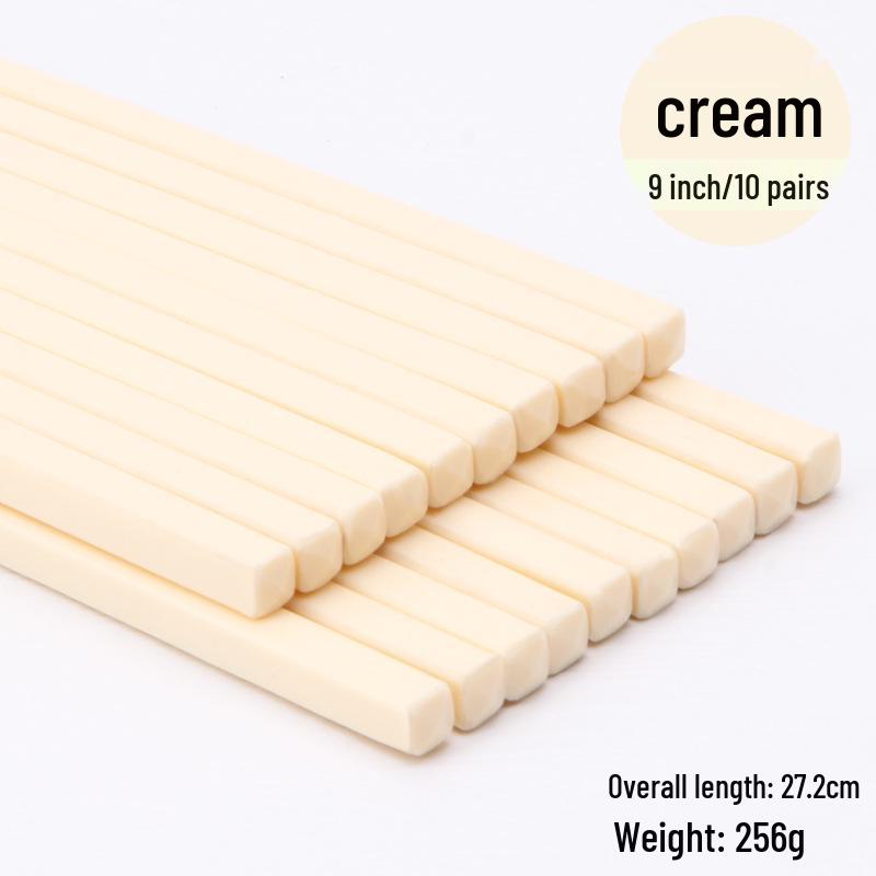 Colorful Disinfected Melamine Chopsticks for Hotels, Restaurants, and Fast Food