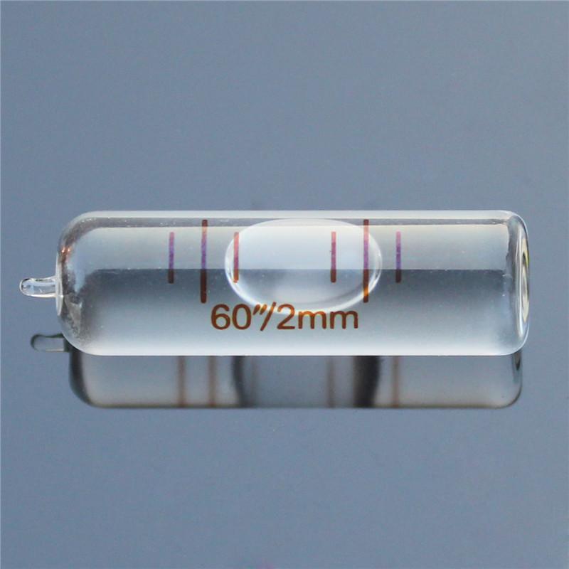 Multiple Specifications and Precision New Glass Tube Level Bubble High Precision Spirit Level Green Liquid Blister Diameter 9mm