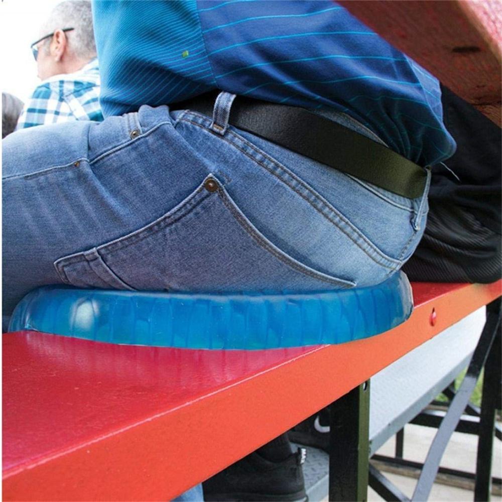 1X Эластичная подушка для сиденья Силиконовый сотовый дизайн Массажер для точек давления