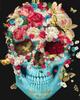 5d Diamond Painting Flower Women Diamond Embroidery Skeleton Pictures Of Rhinestones Mosaic Cross Stitch Decoration