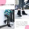 BTNTN Snow Cold Weather Winter Winter Snow Suitable for Size Women's Boots, Shoes, Waterproof, Non-Slip, Boots, Lightweight, Boots, Hokkaido, Black,