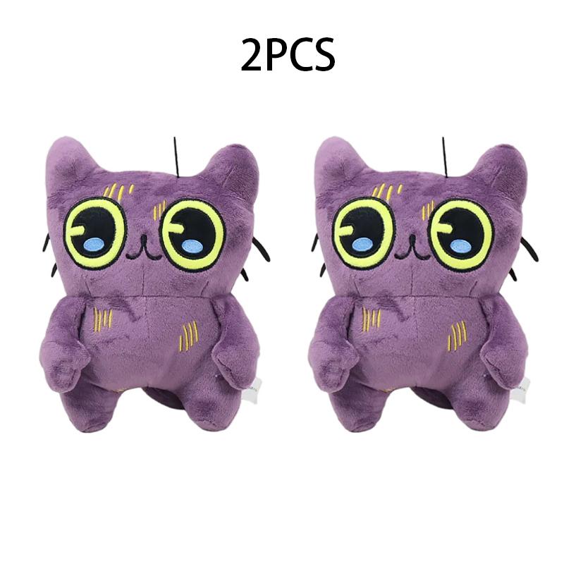 Плюшевая игрушка Тостада Кукла-кошка Каваи Мультяшное животное Мягкая игрушка Рождество День рождения Подарки для детей