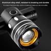 Bicycle Headlight Aluminum Alloy Waterproof Zoom USB Rechargeable Modes Adjustable MTB Road Mountain Bike Night Riding LED Front Lamp