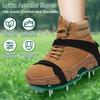 Lawn Aerator Nail Shoes Garden Loose Soil Cultivator Nail Shoes Epoxy Yard Grass Cultivator Nail Sandals Walking Tools