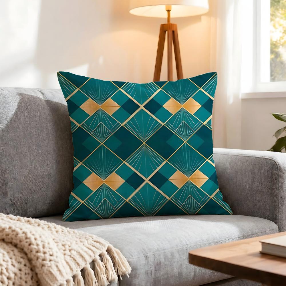 Pattern Diamond Pattern Cushion Cover 1Pcs Decorative Covers Soft Cushion Case For Sofa Couch Decor 40X40 45X45 Pillowcases
