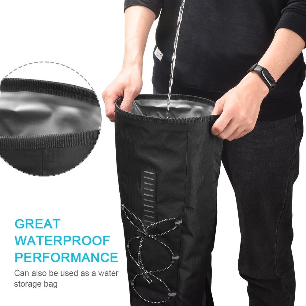 Bicycle Saddle Bag Waterproof Bicycle Storage Bag Reflective Cycle Rear Seat Post Bag Large Capacity Tail Rear Bag MTB