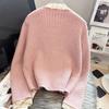 Вязаный кардиган-свитер 2023, весна и осень, нежное маленькое пальто с ароматом, женский свитер в западном стиле с круглым вырезом, женский топ