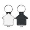 DIY Dye Sublimation Blanks Keychain Creative Double Sides Blank ID Tags Keyring  Backpack Decor