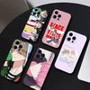 Чехол для телефона F-Tamon B-Side для iPhone 17, 16, 15, 14, 13, 12 Plus, Max, мягкий силикон, черный