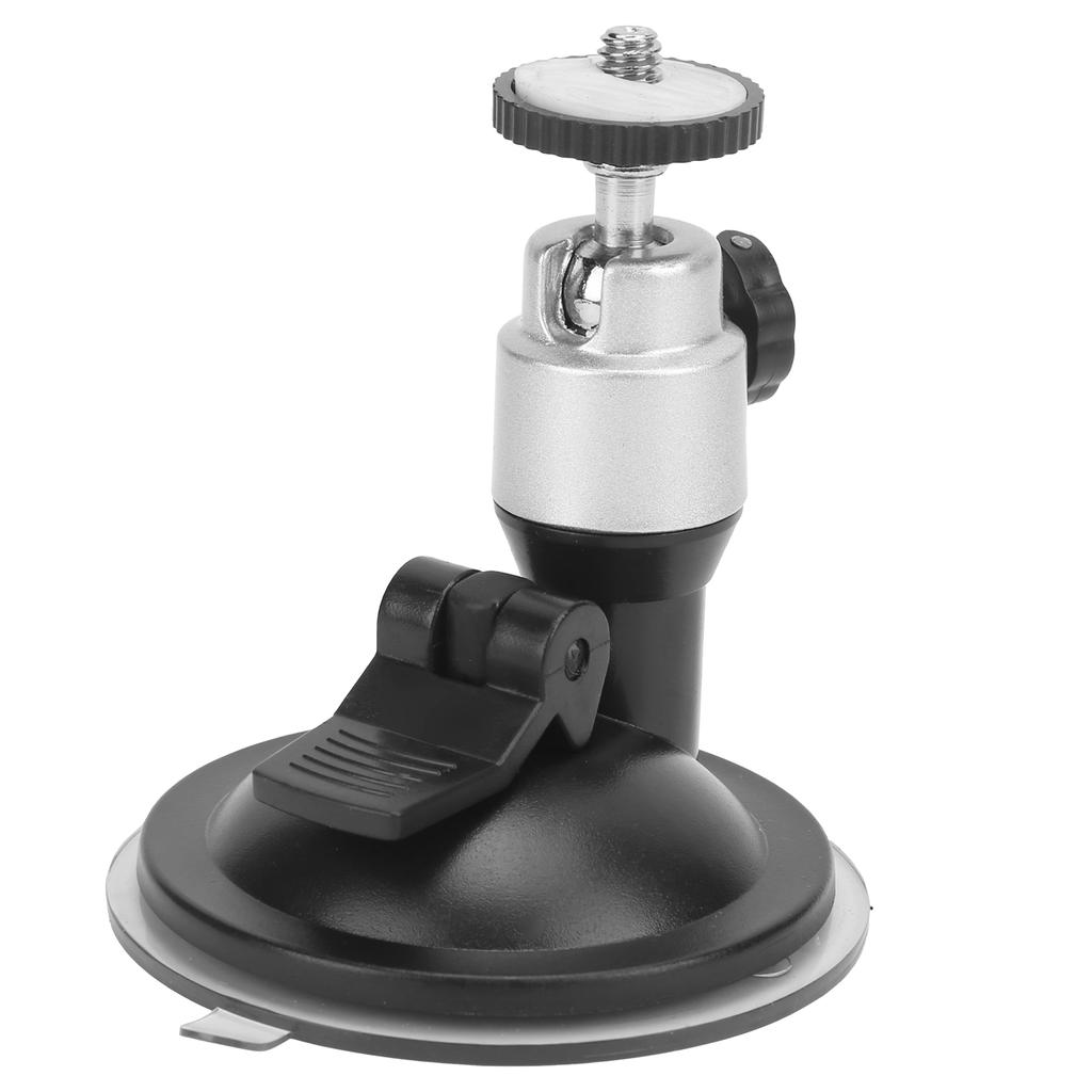 Универсальный регулируемый адаптер для крепления на присоске из сплава и пластика в автомобиле, базовый аксессуар(Серебряный )