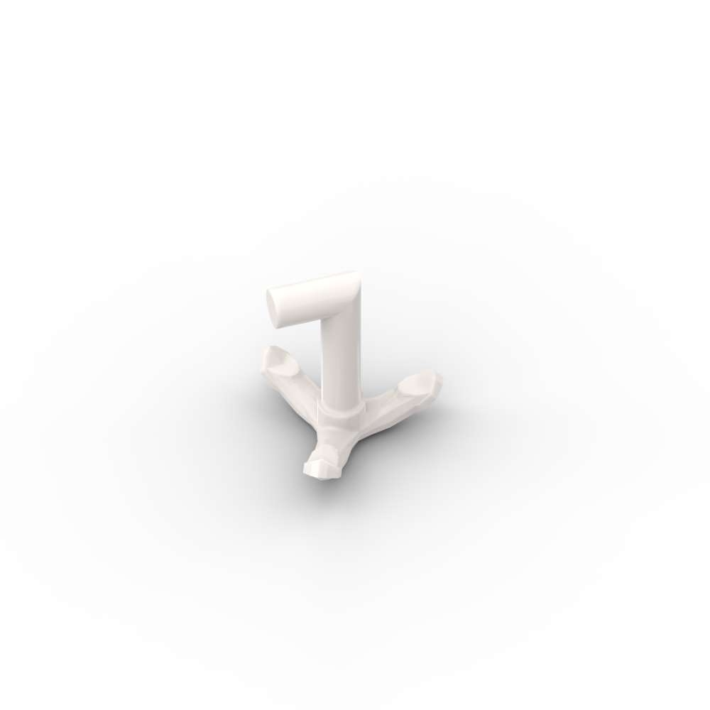 MOC 10 шт. 15534 Крюк-захват с боковой планкой Набор строительных блоков Дом-декорация Кирпичи для поделок Частицы Образовательная игрушка Подарки для детей