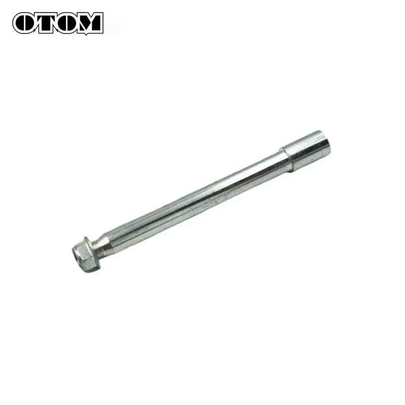 OTOM Motorcycle Accessories Front Rear Axle Wheel Hub Shaft With Nut Kit For HONDA CRF250R CRF250X CRF450R CRF450X 2002-2019