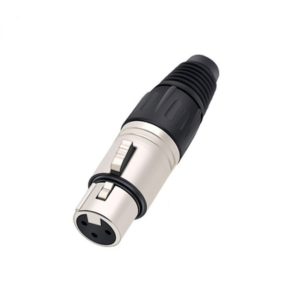 Разъем MIC Штекер типа "змейка" Разъем для провода XLR Разъем для кабеля MIC Микрофонные разъемы 3-контактный штекер XLR