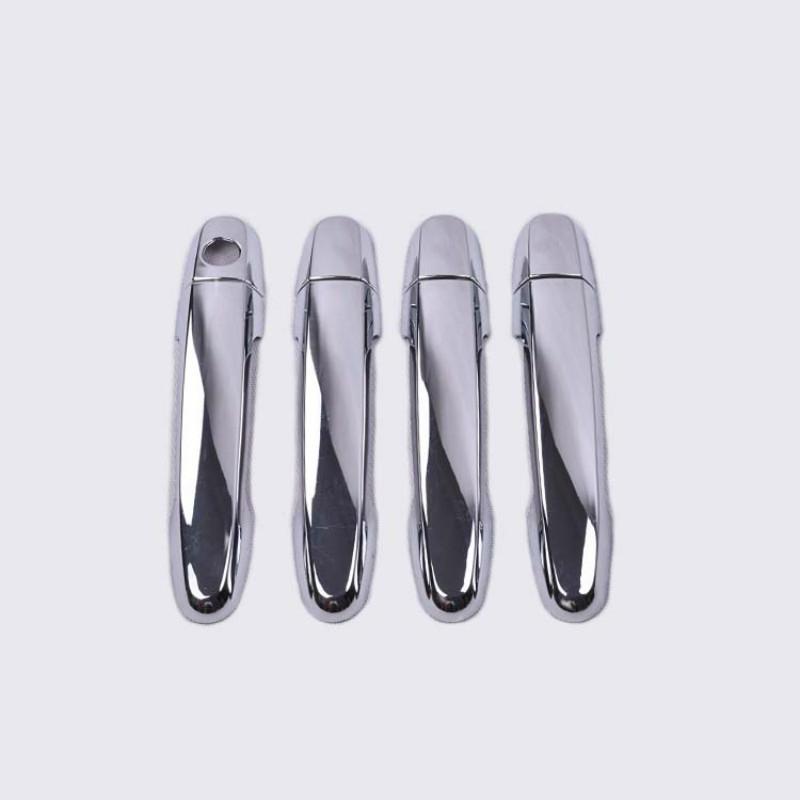 Door Handle Cover For Toyota Corolla Axio Altis 2008-2013 Chrome Carbon Fiber Car Trim Car Styling Accessories Overlay sticker