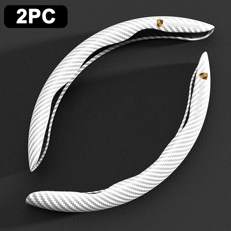 Car Steering Wheel Cover Wear Non-slip Protect Covers Shell For Porsche Panamera Cayenne Taycan 911 718 Macan Carrera-GT 928 944