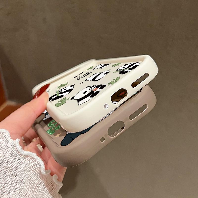 Мягкий чехол для телефона с рисунком милых панд для Google Pixel 9 Pro XL 8 Pro 8A TPU матовый противоударный защитный бампер для объектива