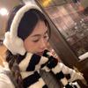 Coldproof Y2k Star Earmuffs Solid Color Women Fluffy Earflap Chic Winter Plush Earmuffs  Girls