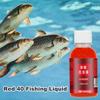 Fish Attractant Saltwater 100ml Red Worm Bait Liquid Concentrated Fishing Bait Additive for Lake River Pond Sea Trout Perch Cod