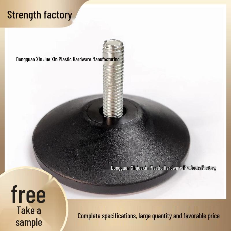 Регулируемая нейлоновая выравнивающая ножка для мебели с пластиковым основанием (Размеры: М6, М8, М10)