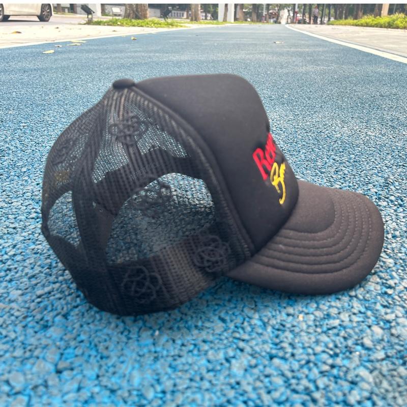 Custom High Quality Embroidery Trucker Hats Plain Foam Trucker Caps Breathable Hat Embroidery Foam Hats