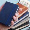 Mini Book A7 Small Notebook Portable Portable Notepad Small Pocket Skin Feeling Leather Waterproof Notes School Supplies