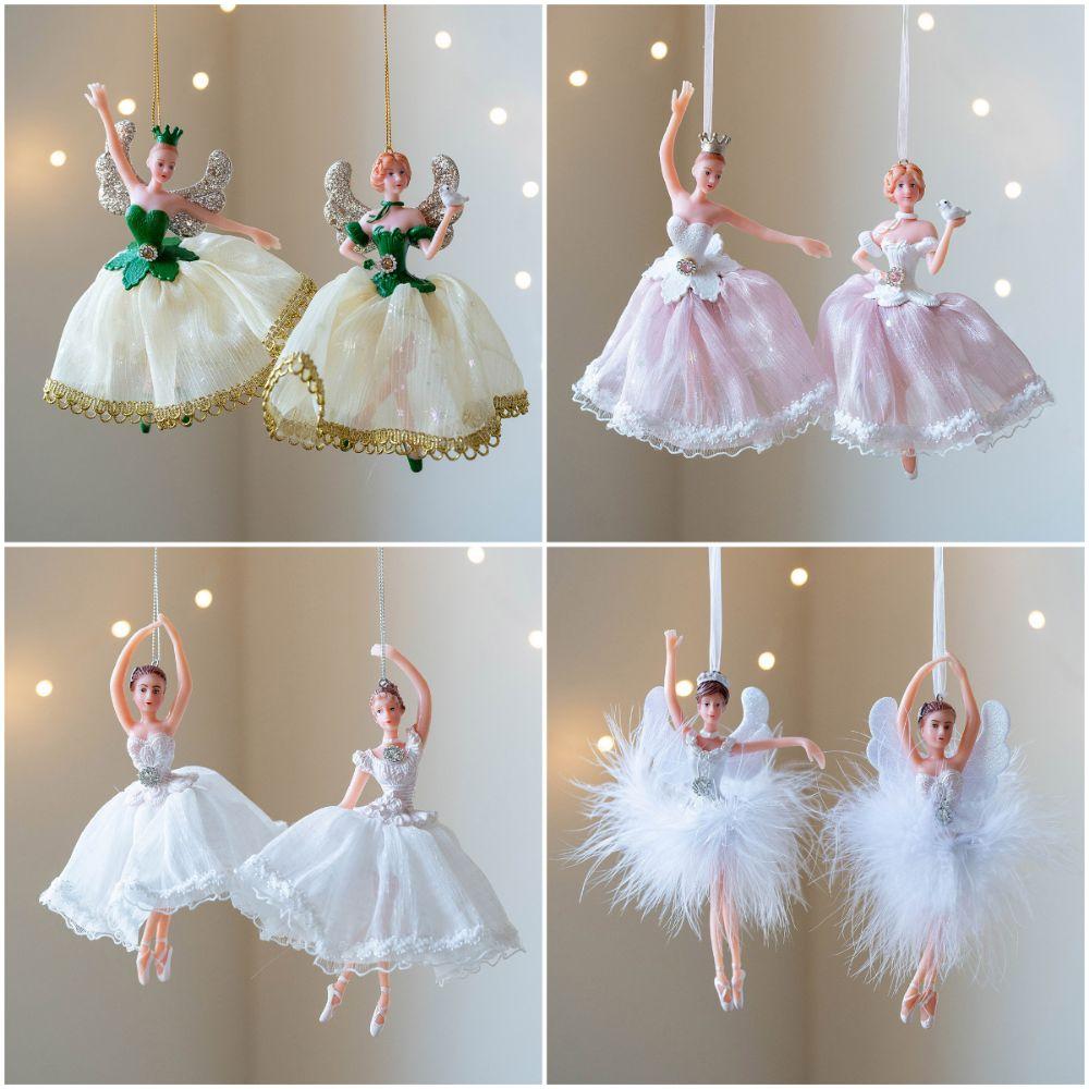 Plush Toys Christmas Hanging Decorations Multicolor Xmas Tree Ornaments  Gifts