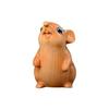 Cute Hamster Statue Funny Decorative Animal Figurine New Wood Carved Zodiac Mouse  Office Gift
