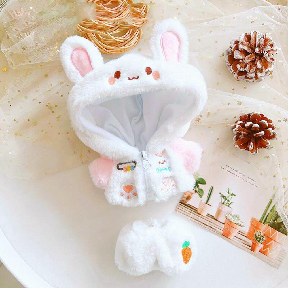 Suit Cotton Stuffed Dolls Toys Accessories Doll Fur Coat Doll Hoodies Doll Shorts 20cm Doll Clothes